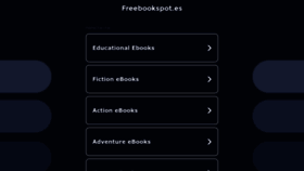 What Freebookspot.es website looks like in 2024 