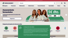 What Farmaciasdirect.com website looks like in 2024 