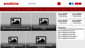 What Focandoanoticia.com.br website looks like in 2024 