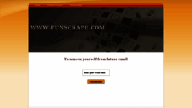 What Funscrape.com website looks like in 2024 
