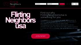 What Flirtingneighborsusa.com website looks like in 2024 