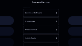 What Freewarefiles.com website looks like in 2024 