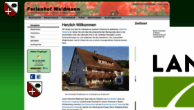 What Ferienhofwaldmann.de website looked like in 2024 (1 year ago)
