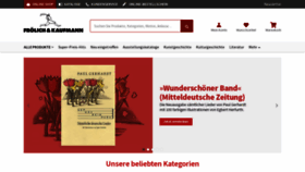 What Froelichundkaufmann.de website looks like in 2024 