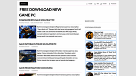 What Freedownload-newgamepc.blogspot.com website looks like in 2024 