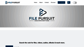 What Filepursuit.com website looks like in 2024 