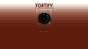 What Fortify.net website looks like in 2024 