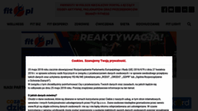 What Fit.pl website looks like in 2024 