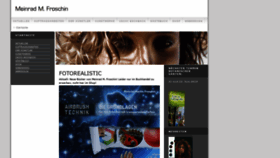 What Froschin.de website looks like in 2024 