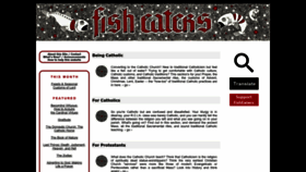 What Fisheaters.com website looks like in 2024 
