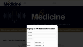 What Fxmedicine.com.au website looks like in 2024 