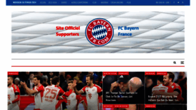 What Fcbayern-fr.com website looks like in 2024 
