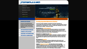 What Forerunnertower.com website looks like in 2024 