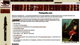 What Flutopedia.com website looks like in 2024 