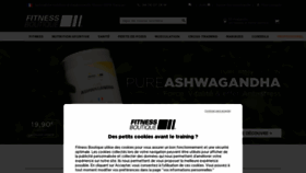 What Fitnessboutique.fr website looks like in 2024 