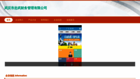What Fuzhongcaiwu.com website looks like in 2024 