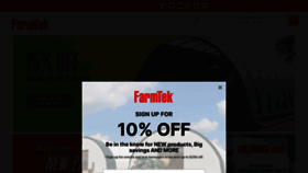What Farmtek.com website looks like in 2024 