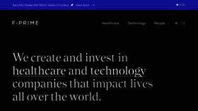 What Fprimecapital.com website looks like in 2024 