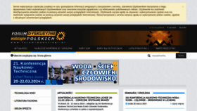What Forum-wodociagi.pl website looks like in 2024 