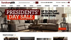 What Furniturepick.com website looks like in 2024 