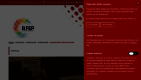 What Fep.es website looks like in 2024 
