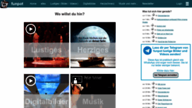 What Funpot.net website looks like in 2024 