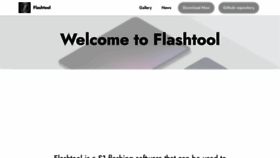 What Flashtool.net website looks like in 2024 