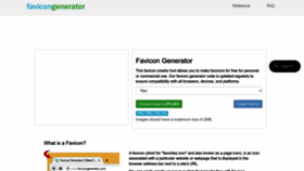 What Favicongenerator.com website looks like in 2024 
