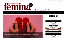What Femina.co.id website looks like in 2024 