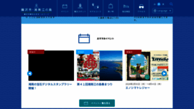 What Fujisawa-kanko.jp website looks like in 2024 
