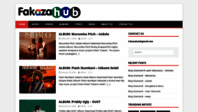 What Fakazahub.com website looks like in 2024 