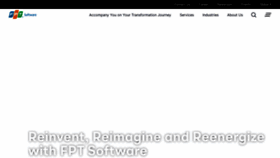 What Fpt-software.com website looks like in 2024 