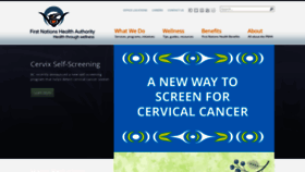 What Fnha.ca website looked like in 2024 (2 years ago)