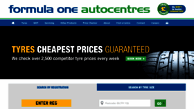 What F1autocentres.co.uk website looks like in 2024 