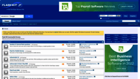 What Flashkit.com website looked like in 2024 (1 year ago)