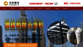 What Fanghuotuliao.com.cn website looks like in 2024 