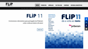 What Flip.pt website looks like in 2024 