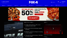 What Fox4kc.com website looks like in 2024 