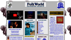What Folkworld.eu website looks like in 2024 