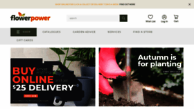 What Flowerpower.com.au website looks like in 2024 