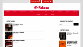 What Fakaza.me website looks like in 2024 