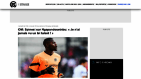 What Footballclubdemarseille.fr website looks like in 2024 