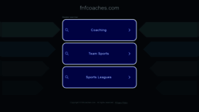 What Fnfcoaches.com website looks like in 2024 