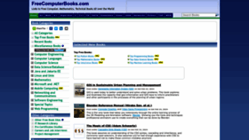 What Freecomputerbooks.com website looks like in 2024 