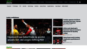 What Fcupdate.nl website looks like in 2024 