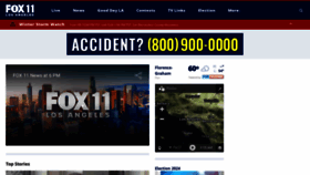 What Foxla.com website looks like in 2024 