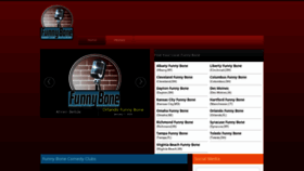 What Funnybone.com website looks like in 2024 