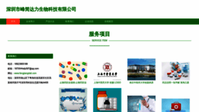 What Fengjiangdali.com website looks like in 2024 