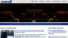 What Flight1.com website looks like in 2024 