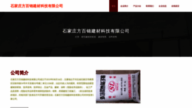 What Fangbaijin.com website looks like in 2024 